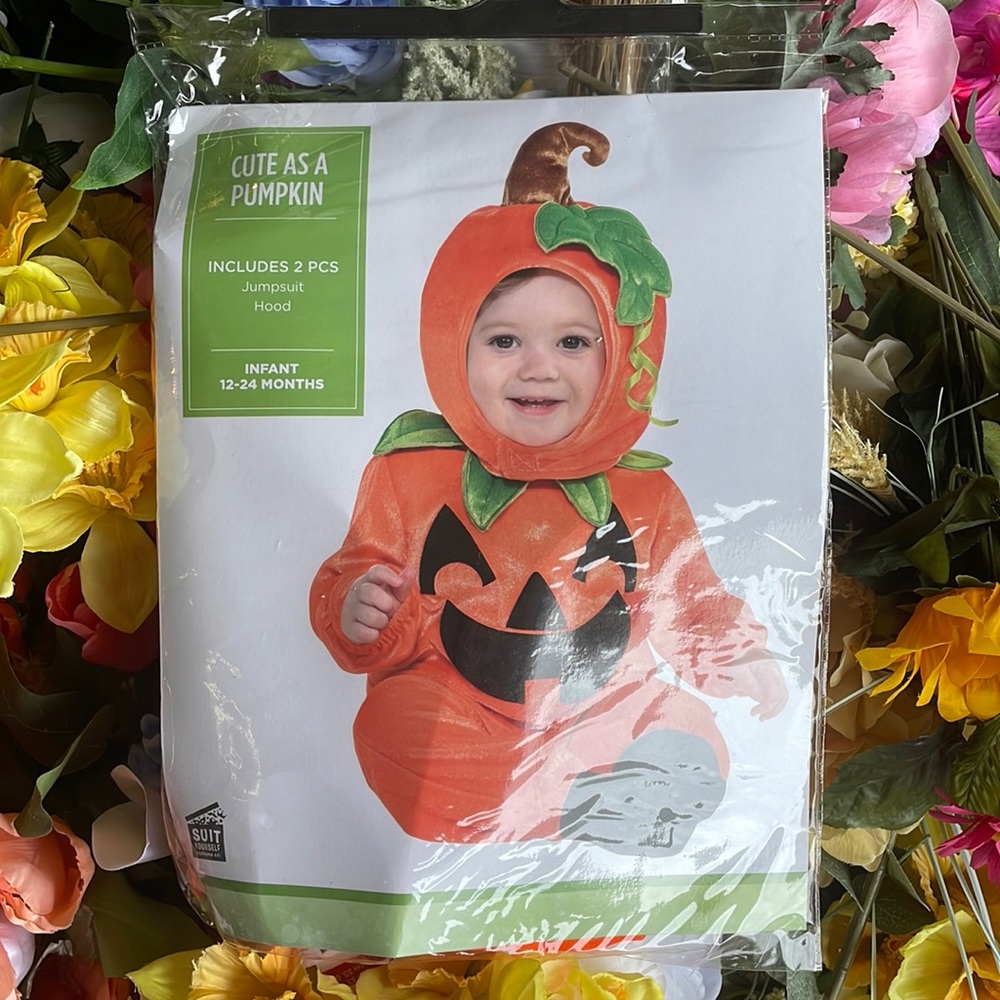 12-24 month NEW PUMPKIN HALLOWEEN COSTUME